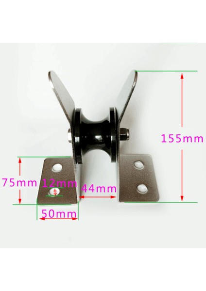 Paslanmaz Çelik Tekne Yay Çapa Rulo 6 '' Kauçuk Rulo Deniz Yacht (Yurt Dışından)