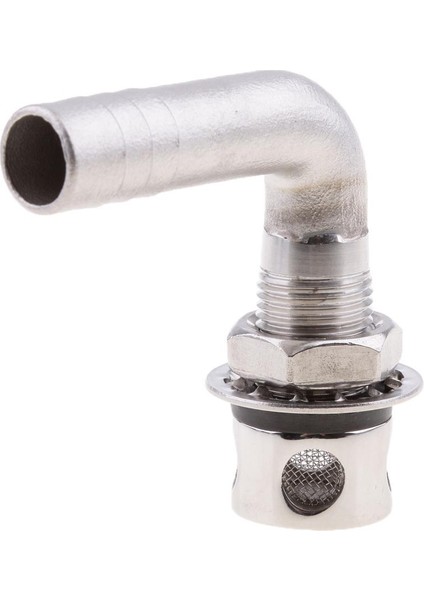 Yakıt Deposu Havalandırma Paslanmaz Çelik 16MM 5/8 "tekne Marine - 90 Derece Için (Yurt Dışından)
