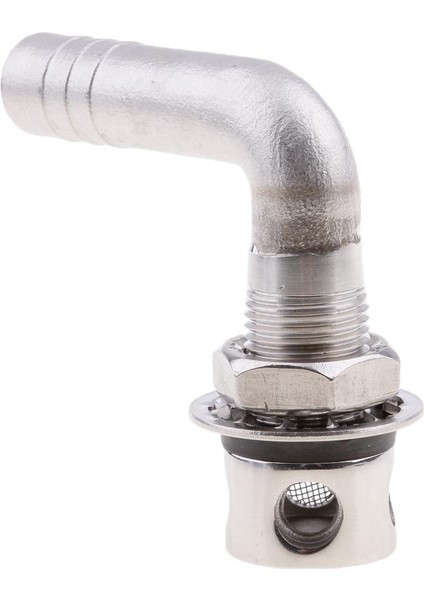 Yakıt Deposu Havalandırma Paslanmaz Çelik 16MM 5/8 "tekne Marine - 90 Derece Için (Yurt Dışından)