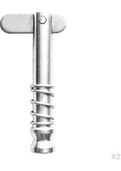 2X6MM Bimini Üst Tekne Güverte Menteşe Hızlı Yayın Pin Deniz Paslanmaz Çelik (Yurt Dışından)