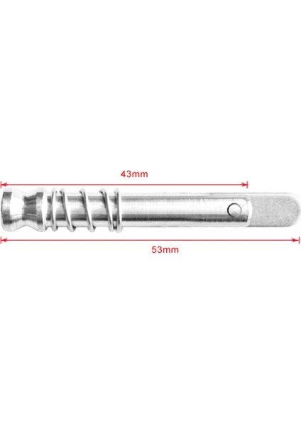 2X6MM Bimini Üst Tekne Güverte Menteşe Hızlı Yayın Pin Deniz Paslanmaz Çelik (Yurt Dışından)