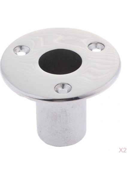 2 Adet 90 ° Paslanmaz Ağır Flush Dağı Tekne El Demiryolu Uydurma 25MM 1 '' (Yurt Dışından)