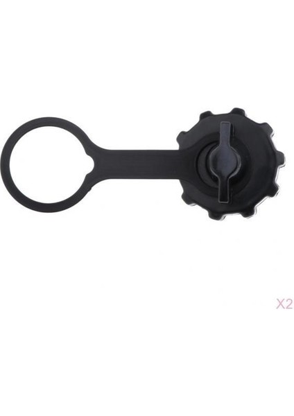 2 Adet Tekne Dıştan Takma Motor 4/5/6 Hp Abs Plastik Gaz Akaryakıt Tankı Kapağı (Yurt Dışından)