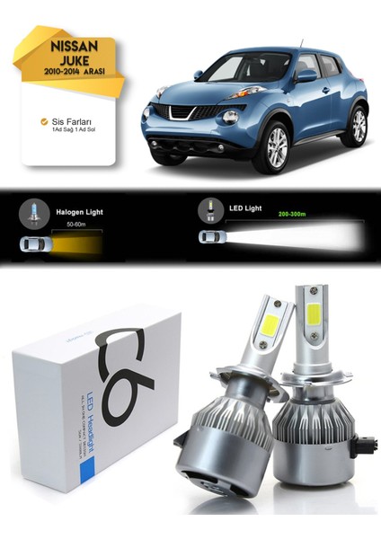 Nissan Juke Sis Far Şimşek Etkili LED Xenon 2010-2014 Arası