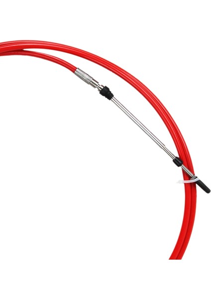 10FT Gaz Kontrol Kablosu Tekne Iç Motor Kontrol Kolu Siyah + Kırmızı Için (Yurt Dışından) modelleri