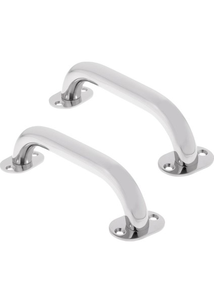 2x 9 "yuvarlak Küpeşte Küpeşte Kapaz Raylı Kolu Deniz 316 Paslanmaz Çelik Tekne Yat (Yurt Dışından)