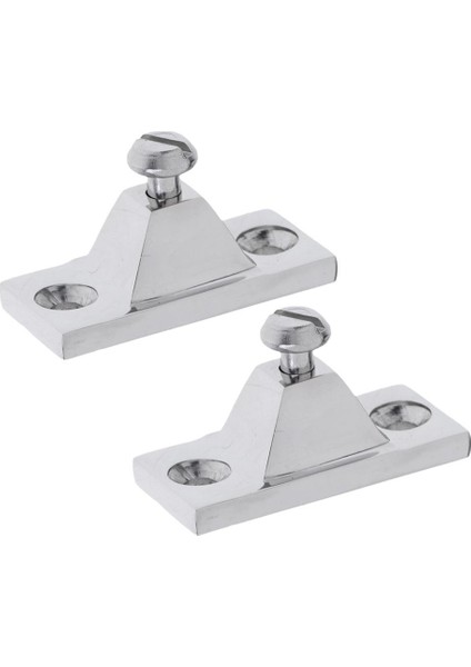 2 x Marine 316 Paslanmaz Çelik Yan Dağı Tekne Bimini Üst Güverte Menteşe Uydurma (Yurt Dışından)