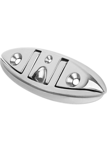 5 "dock Güverte Hattı Halat Cleat 316 Paslanmaz Çelik Ağır Hizmet Tipi Masif (Yurt Dışından)