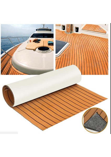 2.2 "X94" Eva Köpük Teak Levha Deniz Zemin Döşeme Yat Decking Kendinden Yapışkanlı Pad (Yurt Dışından) modelleri