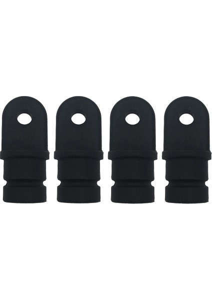 4x 3/4 "yuvarlak Iç Göz Son Deniz Tekne Bimini Üst Donanım Aksesuarı (Yurt Dışından)