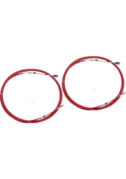 2x 13FT Gaz Kelebeği Kontrol Kablo Tel Marine Tekne Motor Dıştan Takma (Yurt Dışından)