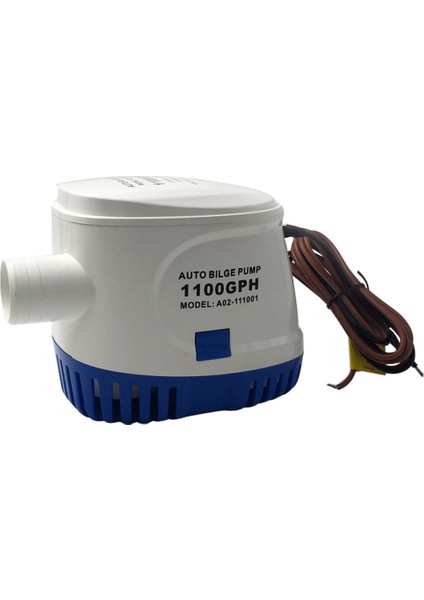 12 V 1100GPH Tekne Deniz Dalgıç Otomatik Bilge Su Pompası Şamandıra Anahtarı (Yurt Dışından)