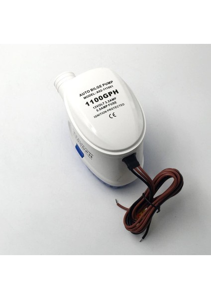 12 V 1100GPH Tekne Deniz Dalgıç Otomatik Bilge Su Pompası Şamandıra Anahtarı (Yurt Dışından)