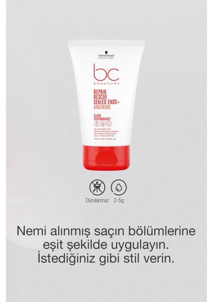 Bc Clean Acil Kurtarma Kırık Uç Önleyici Serum 100 ml