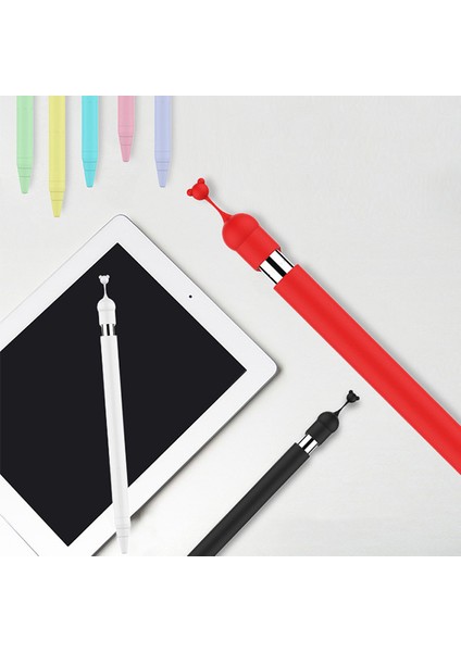 Ally Apple Pencil 1 Için Silikon Kılıf Koruyucu