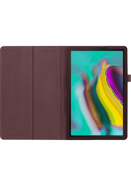 Galaxy Tab A İçin Darbeye Dayanıklı Tablet Kılıfı - Kahverengi (Yurt Dışından) fiyatları