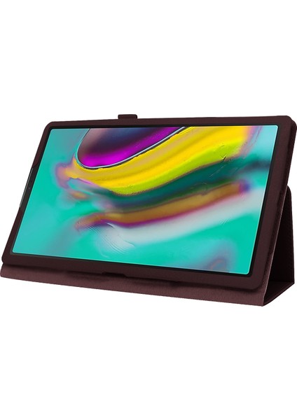 Galaxy Tab A İçin Darbeye Dayanıklı Tablet Kılıfı - Kahverengi (Yurt Dışından) fırsatları