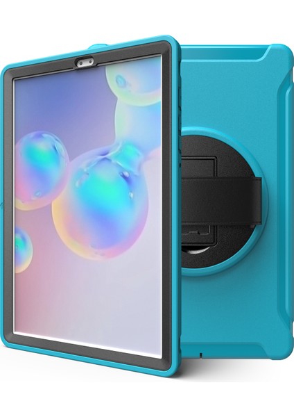 Galaxy Tab S6 İçin Darbeye Dayanıklı Tablet Kılıfı - Açık Mavi (Yurt Dışından) fırsatları