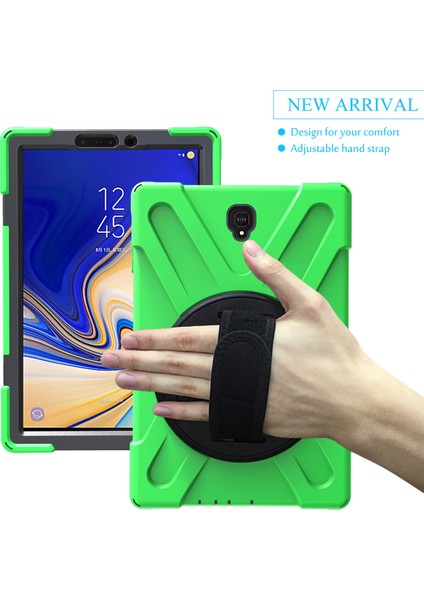 Galaxy Tab S4 İçin Darbeye Dayanıklı Tablet Kılıfı - Yeşil (Yurt Dışından) modelleri
