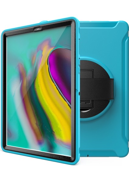 Galaxy Tab S5E İçin Darbeye Dayanıklı Tablet Kılıfı - Açık Mavi (Yurt Dışından) fırsatları