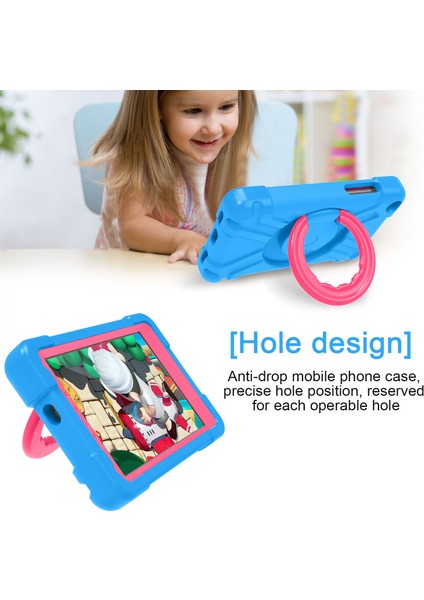 Galaxy Tab A İçin Darbeye Dayanıklı Tablet Kılıfı - Mavi - Pembe (Yurt Dışından) indirimleri