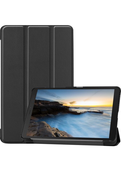 Galaxy Tab A İçin Darbeye Dayanıklı Tablet Kılıfı - Siyah (Yurt Dışından)