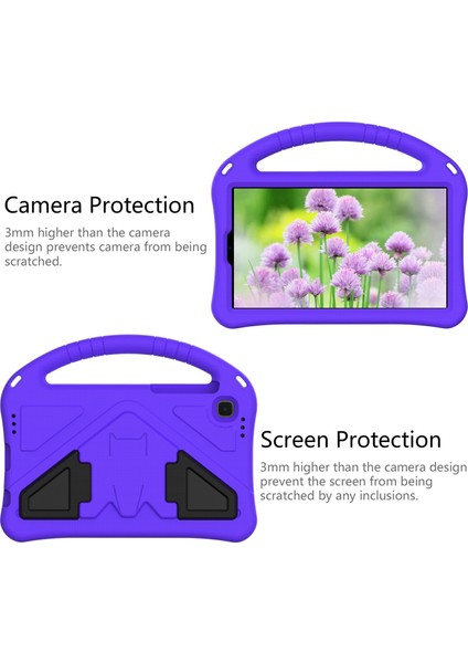 Galaxy Tab A İçin Tablet Kılıfı - Mor (Yurt Dışından) fiyatları