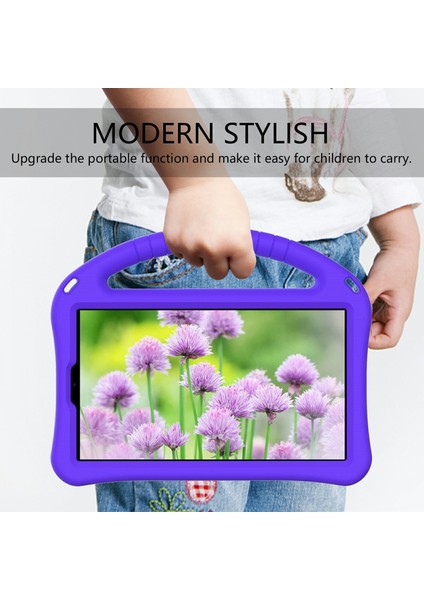 Galaxy Tab A İçin Tablet Kılıfı - Mor (Yurt Dışından) fırsatları