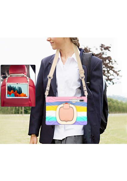 Galaxy Tab S7 İçin Tablet Kılıfı - Çok Renkli (Yurt Dışından) indirimleri