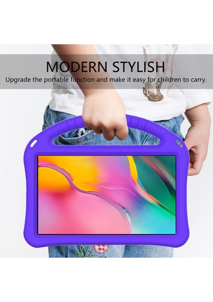 Galaxy Tab A İçin Tablet Kılıfı - Mor (Yurt Dışından)