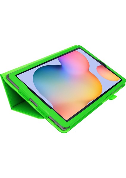 Galaxy Tab S6 Lite İçin Darbeye Dayanıklı Tablet Kılıfı - Yeşil (Yurt Dışından) fırsatları