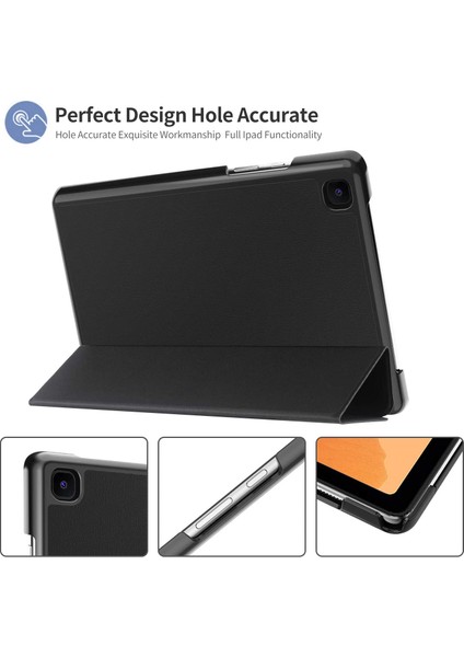 Galaxy Tab A İçin Tablet Kılıfı - Siyah (Yurt Dışından)