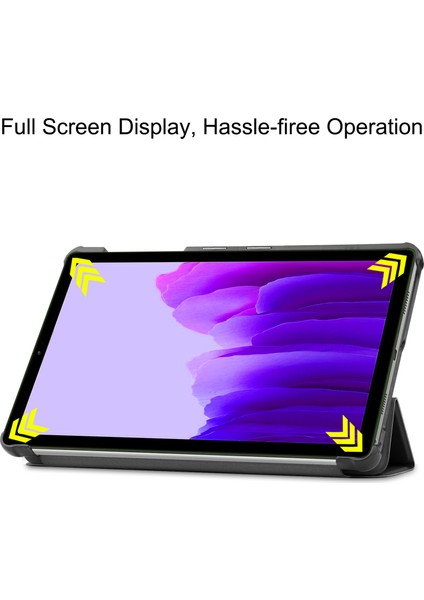 Galaxy Tab A İçin Tablet Kılıfı - Siyah (Yurt Dışından) fırsatları