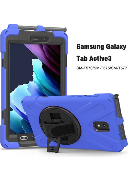 Galaxy Tab A İçin Tablet Kılıfı - Mavi (Yurt Dışından)