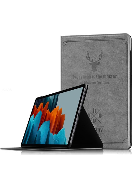 Galaxy Tab S8+ İçin Tablet Kılıfı - Gri (Yurt Dışından)