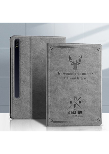 Galaxy Tab S8+ İçin Tablet Kılıfı - Gri (Yurt Dışından) modelleri