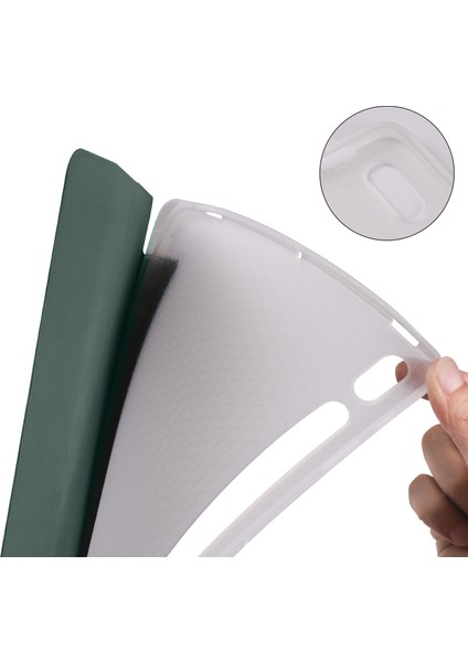 Galaxy Tab S7 Plus İçin Tablet Kılıfı - Yeşil (Yurt Dışından)