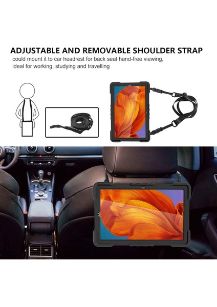 Galaxy Tab A İçin Tablet Kılıfı - Siyah (Yurt Dışından) indirimleri