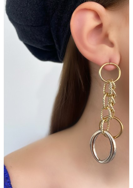 Halka Figürlü Metal Küpe modelleri