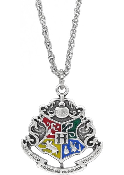 Harry Potter Hogwarts Logo Kolye Harry Dört Ev Kolye Burguzincir fiyatları