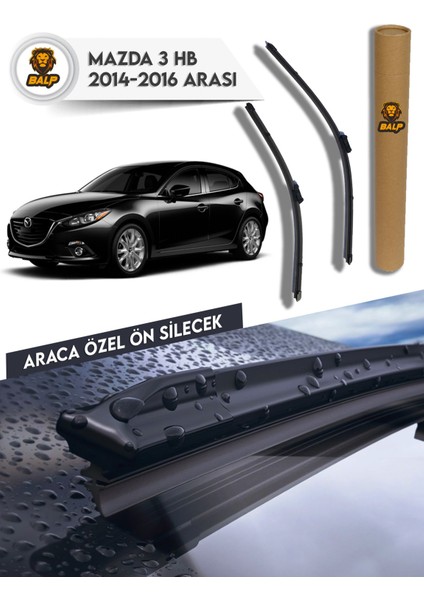 Mazda 3 Hb Muz Silecek Takımı 2014-2016 Arası