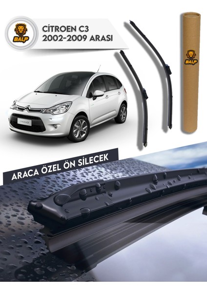 Citroen C3 Muz Silecek Takımı 2002-2009 Arası