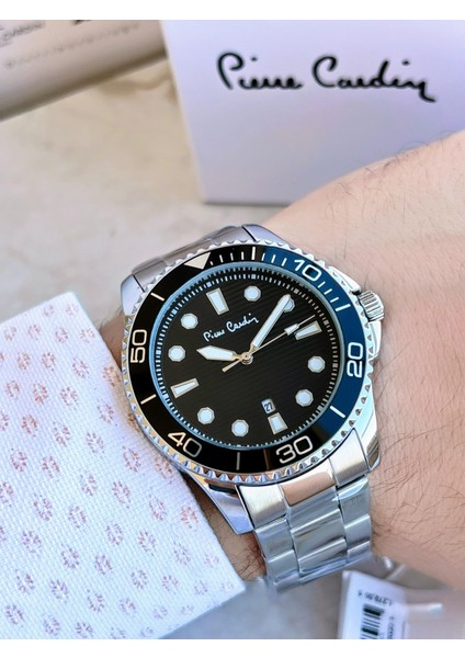 PR.06.CD.1006 Çelik Kordon Erkek Kol Saati 30 mt Su Gecirmez