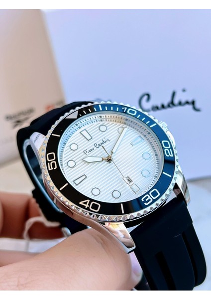 PR.08.CD.1008 Silikon Kordon Erkek Kol Saati 30 mt Su Gecirmez modelleri