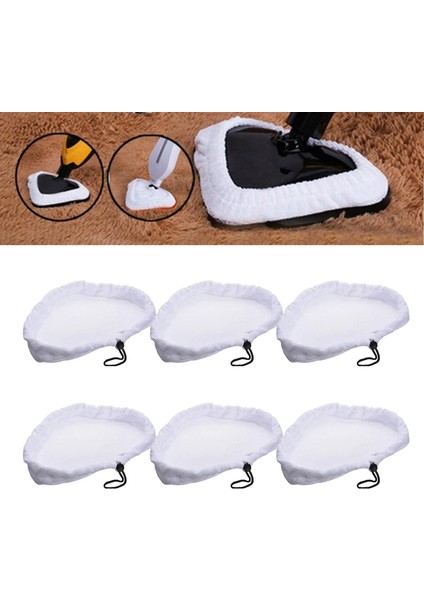 6 Parça Ev Temiz Buhar Paspas Su Emici X5 S302 S001 Steam Paspas (Yurt Dışından) fırsatları