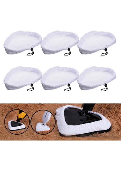 6 Parça Ev Temiz Buhar Paspas Su Emici X5 S302 S001 Steam Paspas (Yurt Dışından) indirimleri