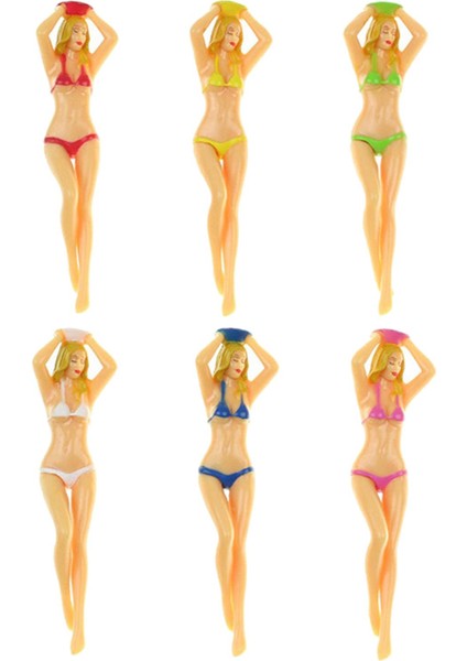 4X6PCS Golfçüler Kulüp Plastik Golf Tees Bikini Golf Tees Kadınlar Için Yeni Başlayan Hediye 4 Adet (Yurt Dışından) fiyatları