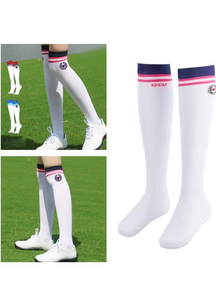 Kadın Uyluk Yüksek Çorap Diz Golf Çorap 2 Adet (Yurt Dışından) indirimleri