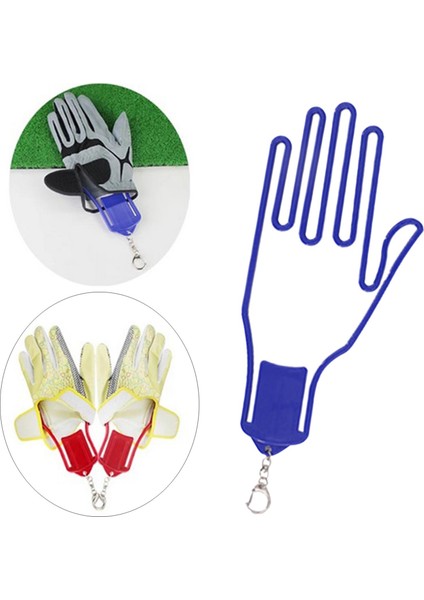Eldiven Destek Çerçeve Kaleci Kurutma Rafı Tutucu Golfçü Golf Eldivenleri Mavi (Yurt Dışından) fiyatları
