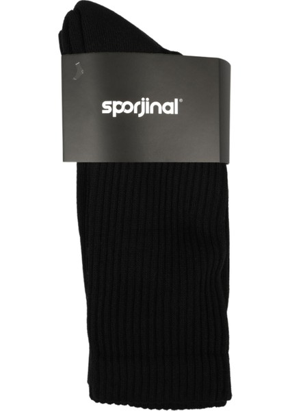 Tenis Kadın 3'lü Siyah Çorap (SP9238)
